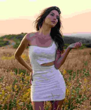 Off Shoulder Mini Dress