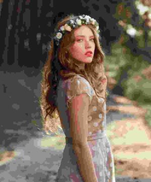 Dots Printed Short Dress